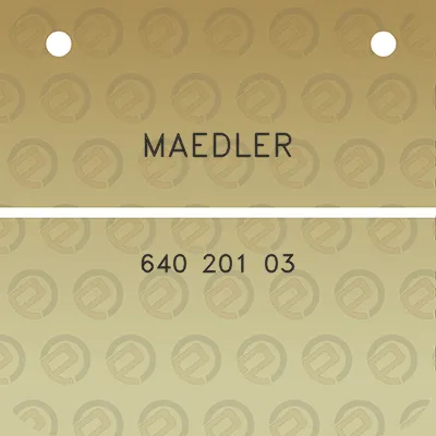 maedler-640-201-03