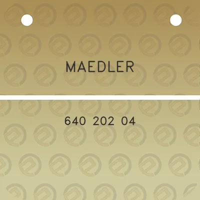 maedler-640-202-04