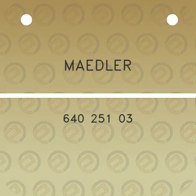 maedler-640-251-03