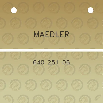 maedler-640-251-06