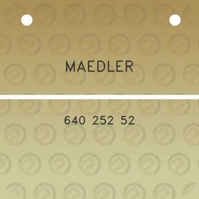 maedler-640-252-52