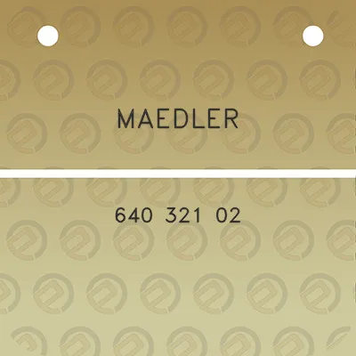 maedler-640-321-02