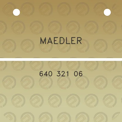 maedler-640-321-06