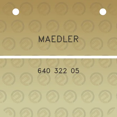 maedler-640-322-05