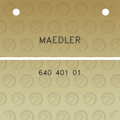 maedler-640-401-01