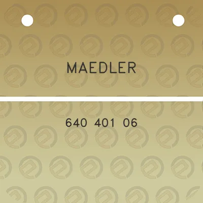 maedler-640-401-06