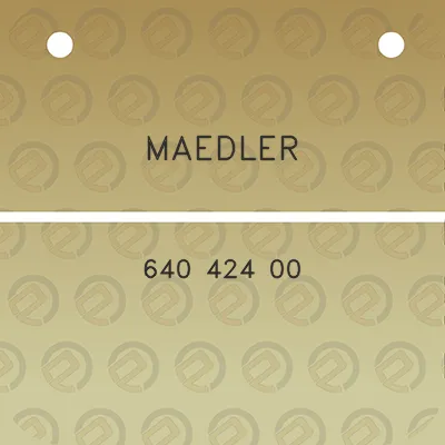 maedler-640-424-00