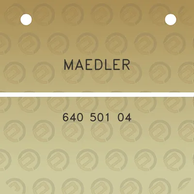 maedler-640-501-04