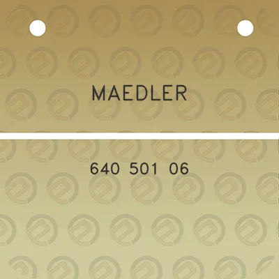 maedler-640-501-06