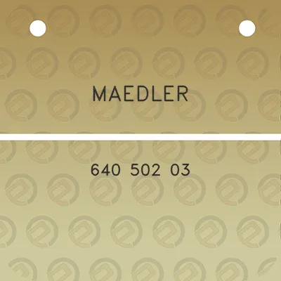 maedler-640-502-03