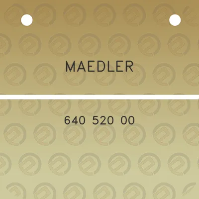 maedler-640-520-00