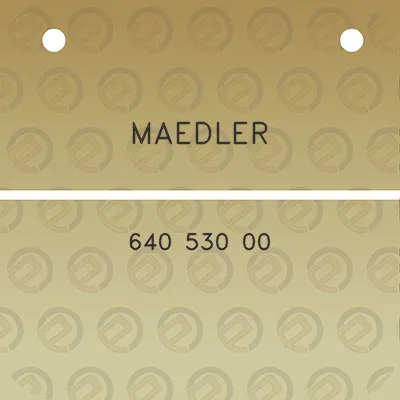 maedler-640-530-00