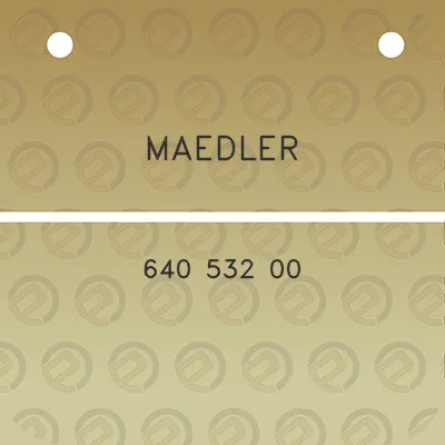 maedler-640-532-00