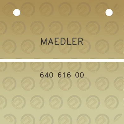 maedler-640-616-00