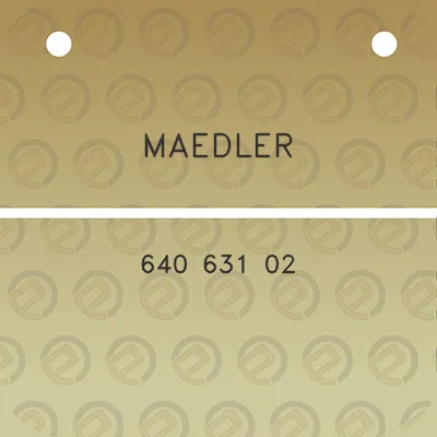 maedler-640-631-02