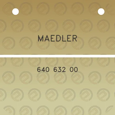 maedler-640-632-00