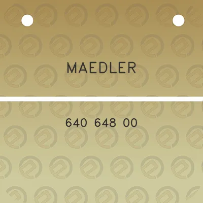 maedler-640-648-00