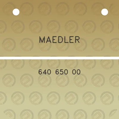 maedler-640-650-00