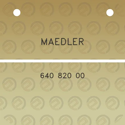 maedler-640-820-00