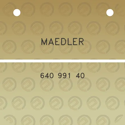 maedler-640-991-40