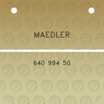 maedler-640-994-50