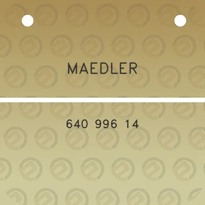 maedler-640-996-14