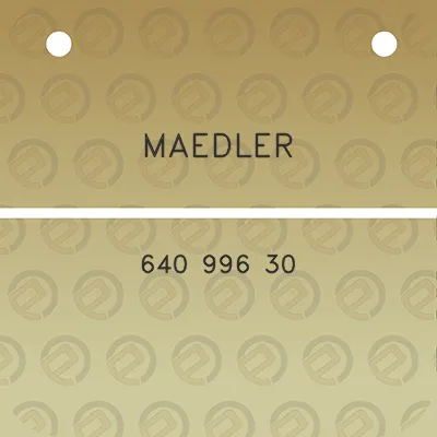 maedler-640-996-30