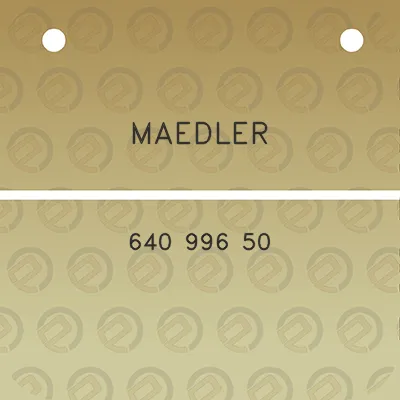 maedler-640-996-50