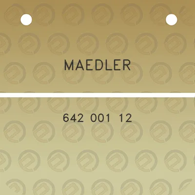 maedler-642-001-12