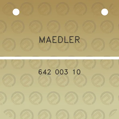 maedler-642-003-10