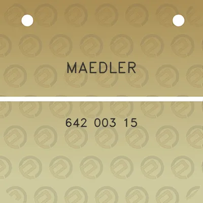 maedler-642-003-15