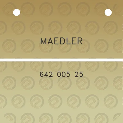 maedler-642-005-25