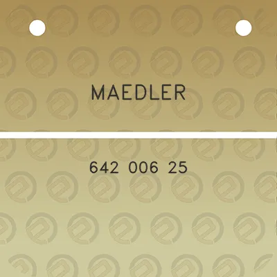 maedler-642-006-25