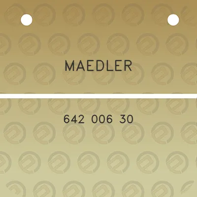 maedler-642-006-30