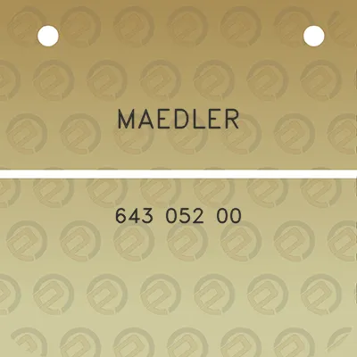 maedler-643-052-00