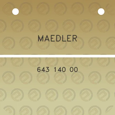 maedler-643-140-00