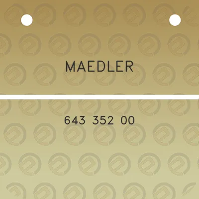 maedler-643-352-00