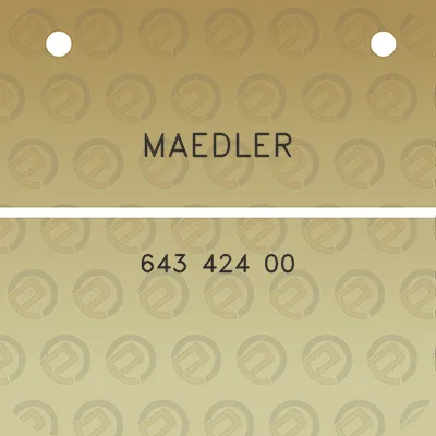 maedler-643-424-00