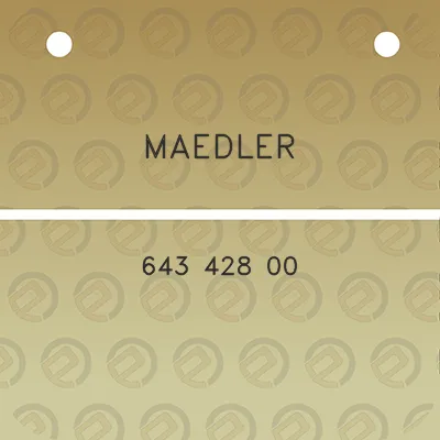 maedler-643-428-00