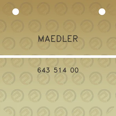 maedler-643-514-00