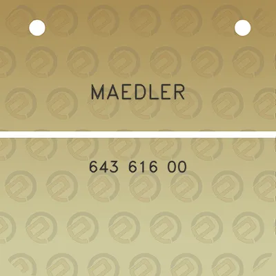 maedler-643-616-00