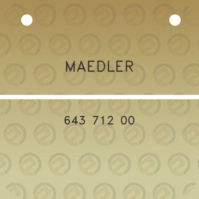 maedler-643-712-00