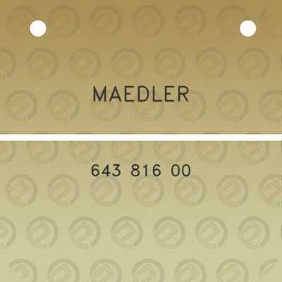 maedler-643-816-00