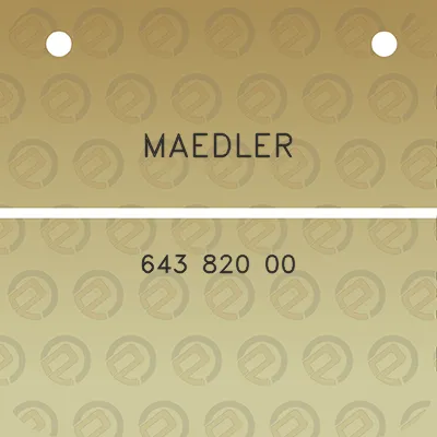 maedler-643-820-00