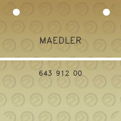 maedler-643-912-00