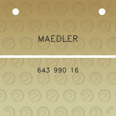 maedler-643-990-16