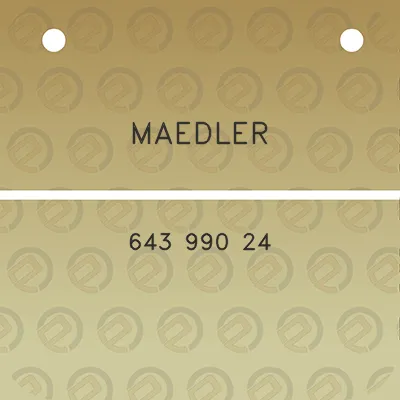 maedler-643-990-24