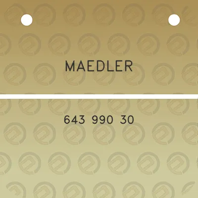 maedler-643-990-30