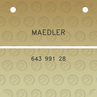 maedler-643-991-28