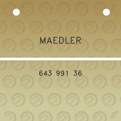 maedler-643-991-36